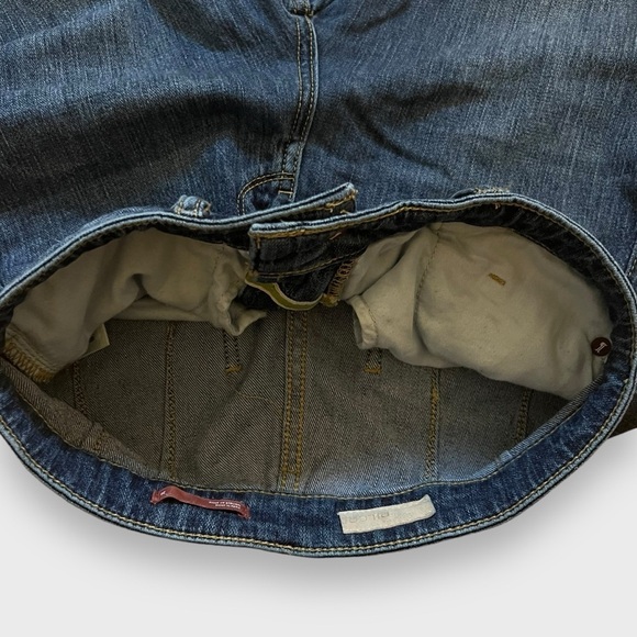 Anthropologie Pilcro Crop High Rise Wide Leg Medium Wash Denim Jeans Women’s 26 - Picture 15 of 15